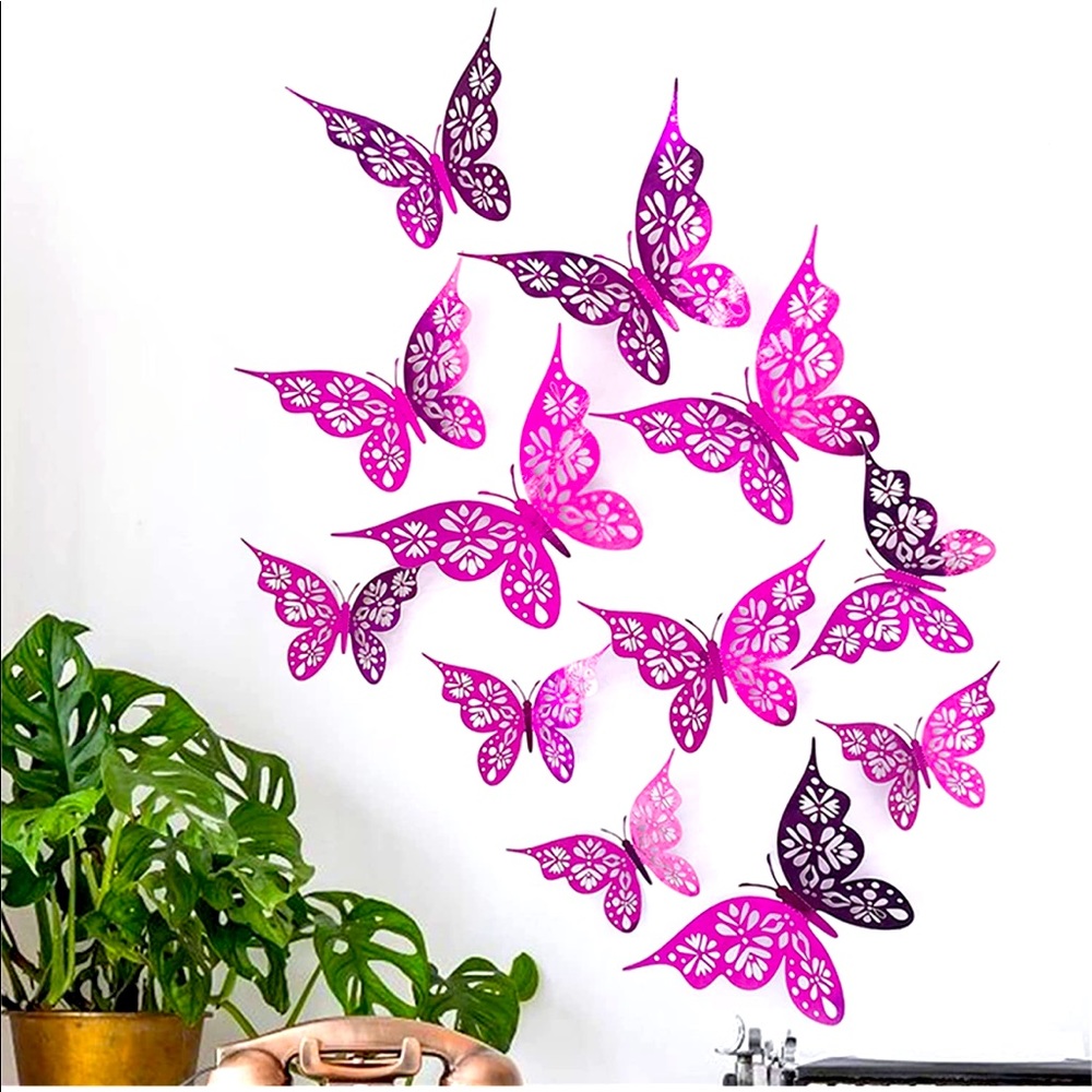 Butterfly wall decoration